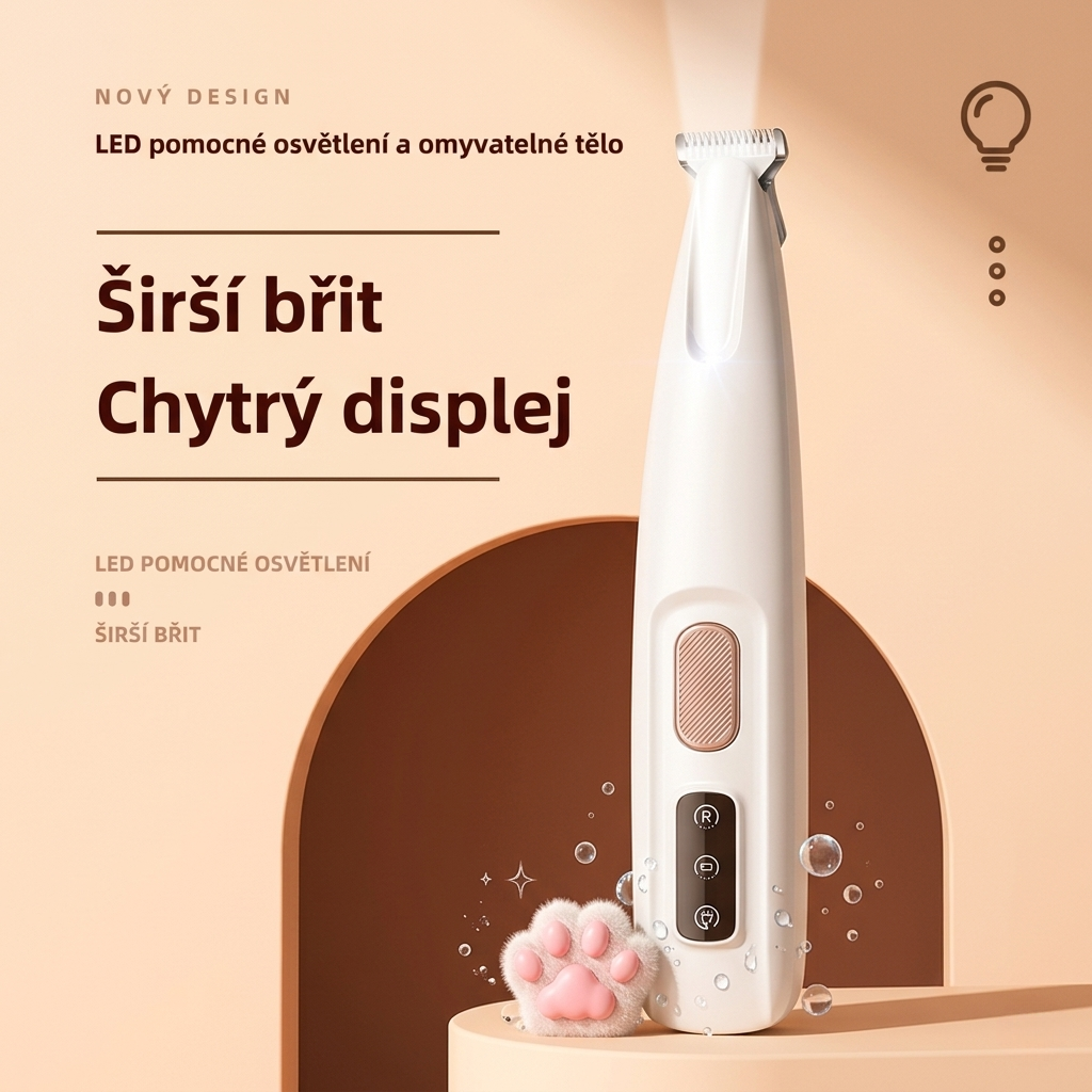 Zastřihovač chloupků